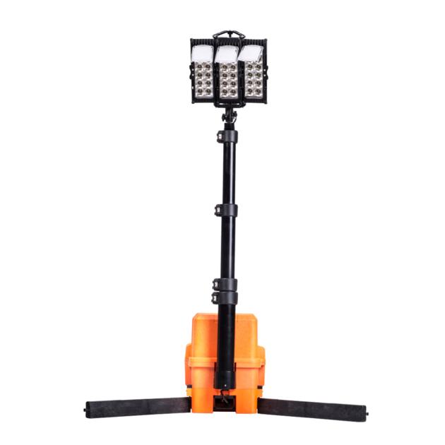 5JG-RLS859 portable rechargeable waterproof tripod work light