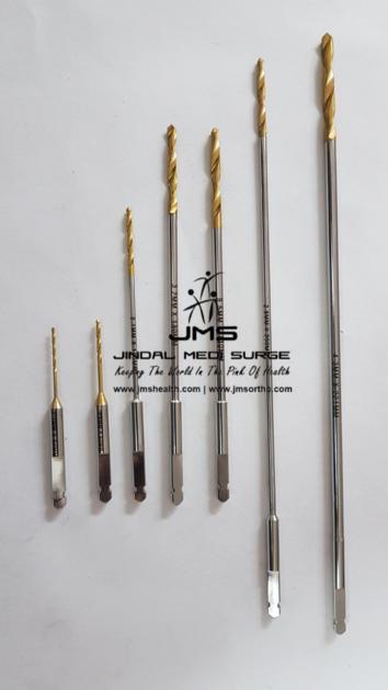 Titanium Coated Orthopedic Drill Dits