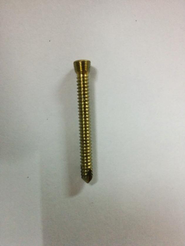 5.0mm Locking Head Screw Orthopedic Implant Titanium