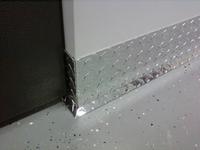 Diamond Plate Baseboard