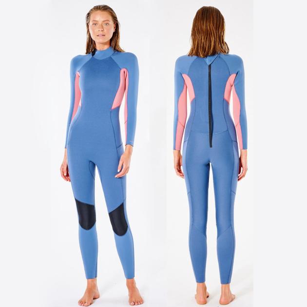 Women Neoprene Back Zip Wetsuit