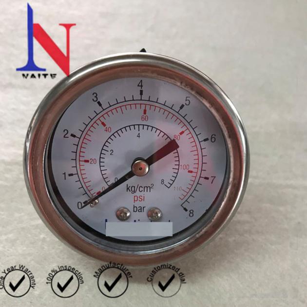 OEM Brass Internals Dry Pressure Gauge