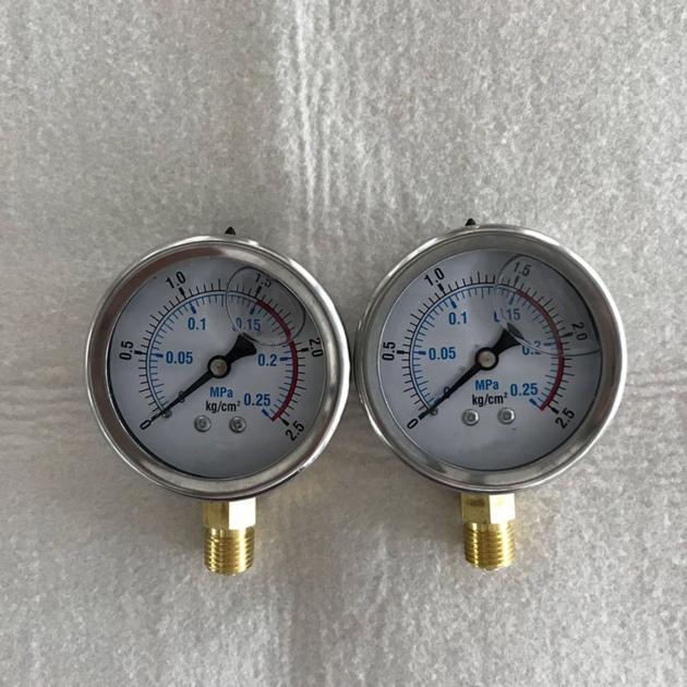 Brass Connector Bourdon Tube Hydraulic Pressure