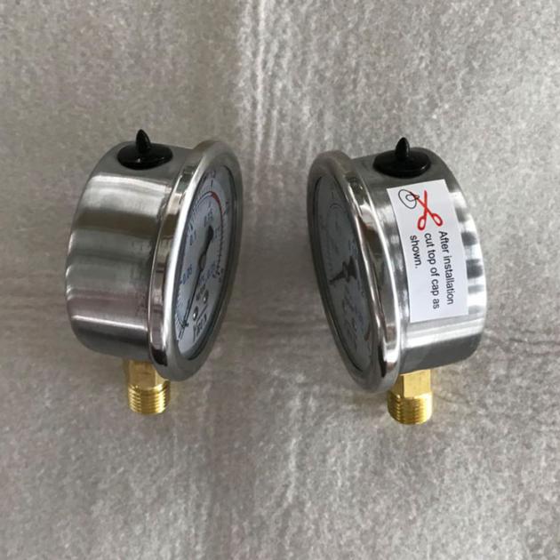 Brass Connector Bourdon Tube Hydraulic Pressure