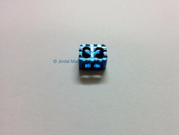 Titanium Cervical Disk Cage Orthopedic Spinal