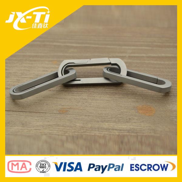 Strong 50mm Titanium O Shape Carabiner
