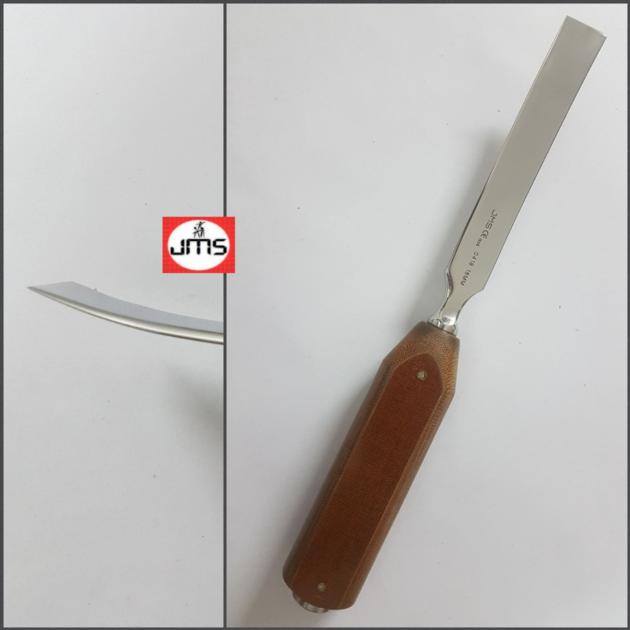Osteotome with Fiber Handle Curved Orthopedic Instrument