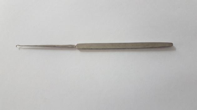 Skin Hook Single Pronged Orthopedic Instrument