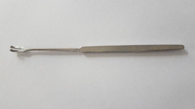 Skin Hook Two Pronged Orthopedic Instrument