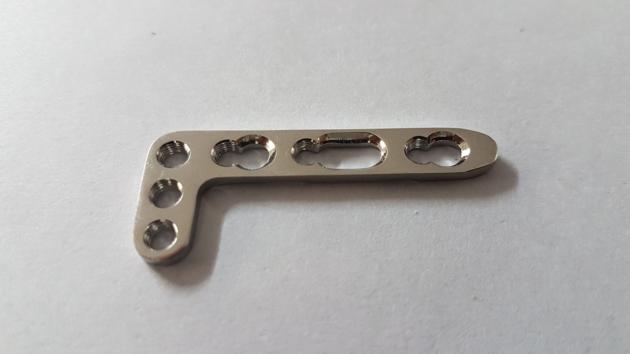 Locking Dorsal Distal Radius L-Plate Head 3 Holes 2.7mm Orthopedic Locking Implant