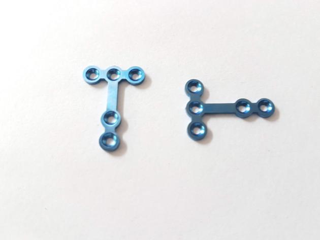 Titanium T-Shape Plates Orthopedic Implant