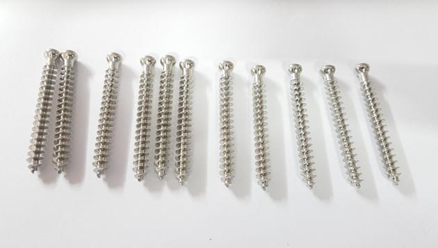 Cancellous Screw 6.5mm Dia. Full Thread Flat Head Orthopedic Implant