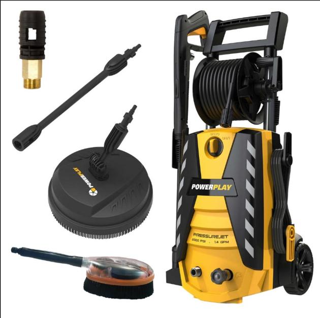 POWERPLAY PRESSUREJET 2000 PSI (ELECTRIC - COLD WATER) PRESSURE WASHER