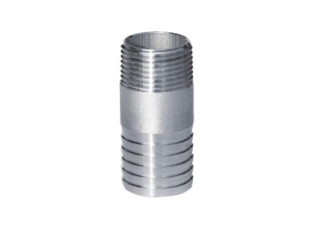 THREADED HOSE NIPPLE  Stainless Steel Hose Nipple  