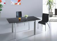 Extension Glass Dinner Table (922)
