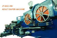 Adult diaper machine