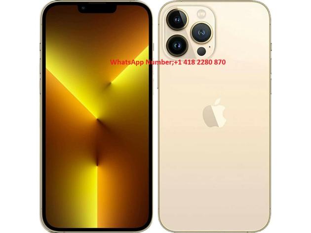 Apple iPhone 13 Pro Max Dual-SIM 512GB ROM + 6GB RAM (GSM | CDMA) Factory Unlocked 5G Smartphone (Go
