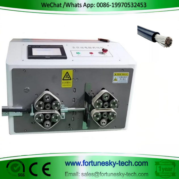 Automatic Max 70mm¯ Welding Cable Cutting Stripping Machine