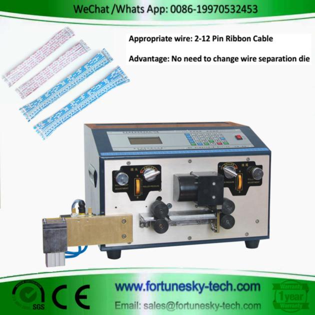 BJ-900 Automatic Wire Stripping Machine For Ribbon Cable Wire Separationautomatic flat ribbon cable