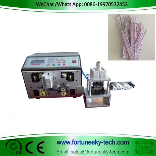 HWN-330 Automatic Wire Stripping Machine For Ribbon Cable Wire Separationautomatic flat ribbon cable