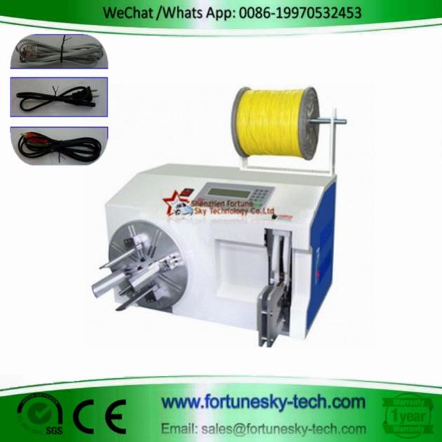 Automatic Wire Cable Coiling Tying Machine
