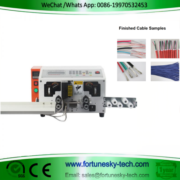 Automatic High-Temp Wire Stripping Machine  