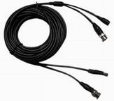 BNC with power cable, CCTV Video+Power cable,CCTV cable,Coaxial cable