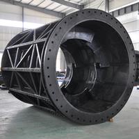 China made Naipu mine used ore pulp trommel screen