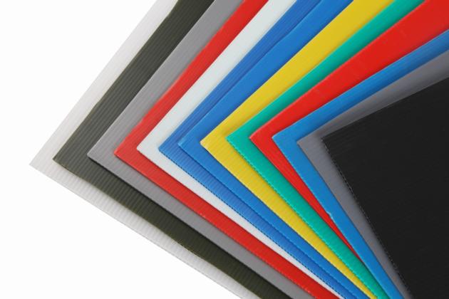 PP Corrugated Plastic Sheet Mechanical Performance Recyclable Strong Rigid