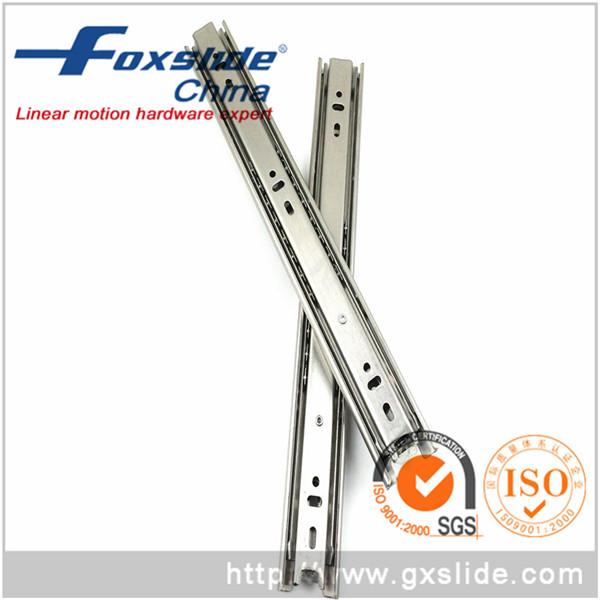 Stainless Steel Telescopic Ball Bearing Drawer Slides