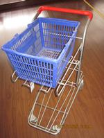 Functional shopping cart 75L