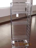 Chrome display rack