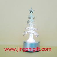 Blinking led ligting base  with Christmas tree