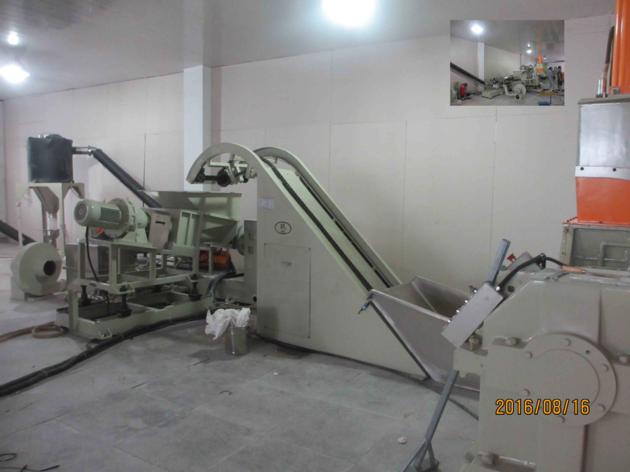 Kneader single screw granulator