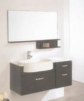 Bathroom Cabinet,Ceramic Basin,Mirror
