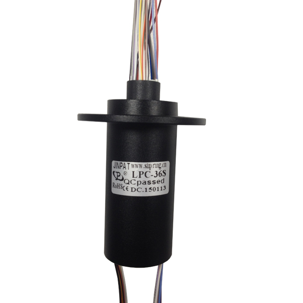 capsule slip ring 36 circuits equipped with coaxial cable, network cable/video cale