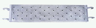 Steel plank for scaffold