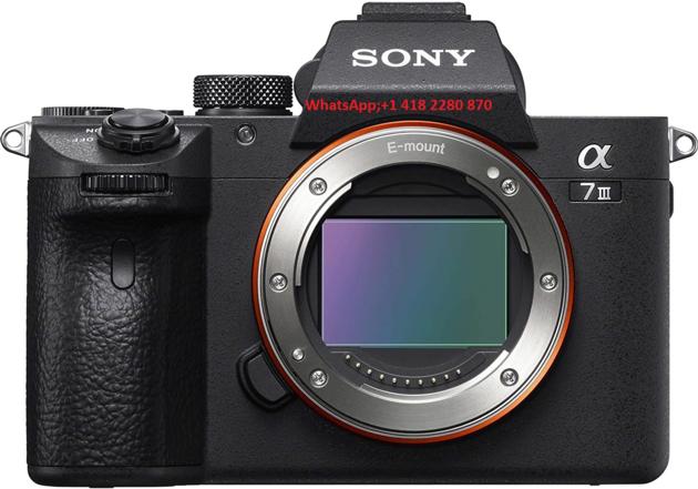 Sony a7 III ILCE7M3/B Full-Frame Mirrorless Interchangeable-Lens Camera with 3-Inch LCD, Body Only