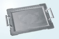 metal serving tray