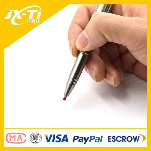 Titanium Hollow Carve Body Metal Pen