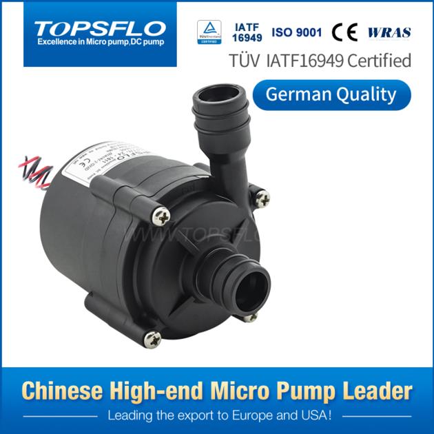 High pressure micro 12V 24V dc brushless hot water booster shower heater pump