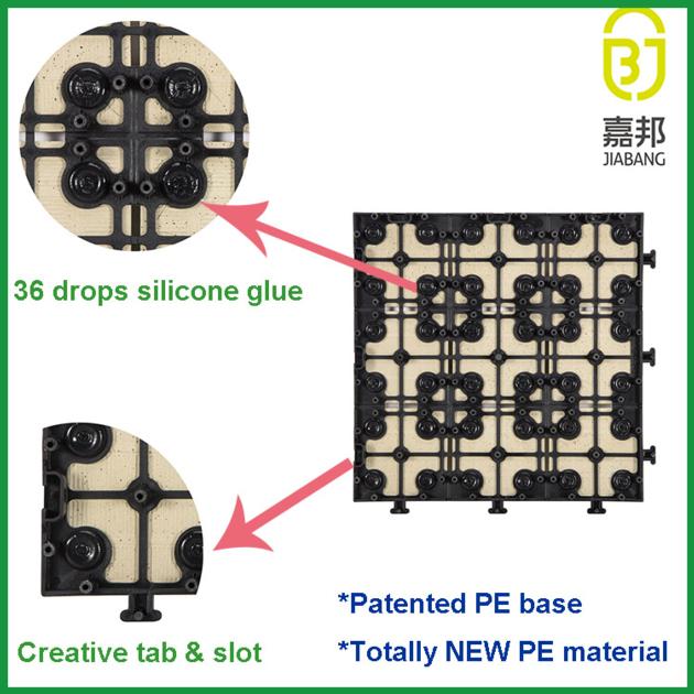 Cheap Porcelain Decking Tile Interlocking Ceramic