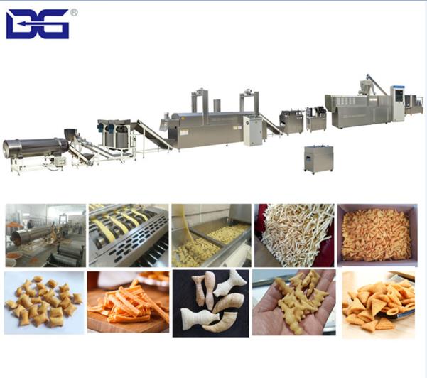 Puff Corn Snack Processing Line Puffed