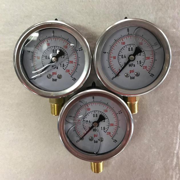 Single Needle Bottom Connection Pressure Gauge