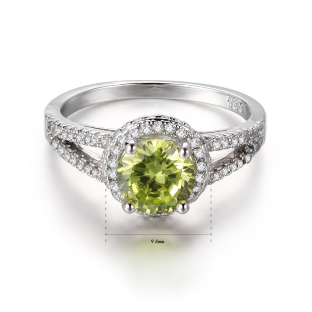 New Design Jewelry Fashion Gemstone Engagement Ring CHINGYING Maker