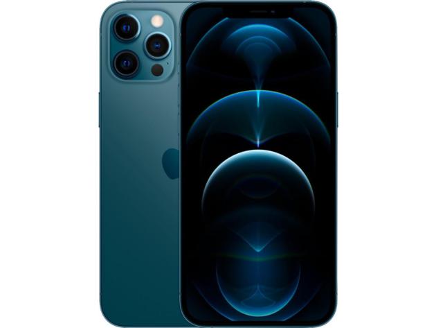 2020 Apple - iPhone 12 Pro Max 5G 512GB - Pacific Blue Unlocked
