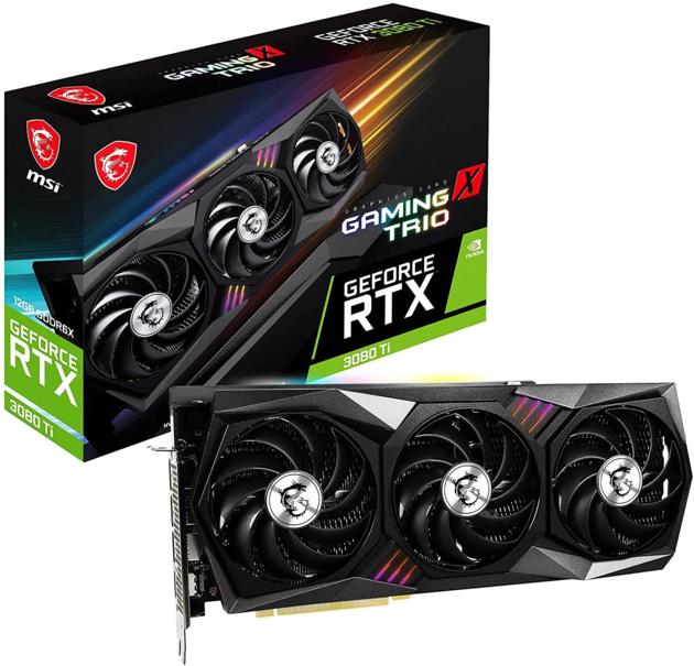 MSI Gaming GeForce RTX 3080 Ti 12GB GDRR6X 320-Bit HDMI/DP Nvlink Torx Fan 3 Ampere Architecture OC 