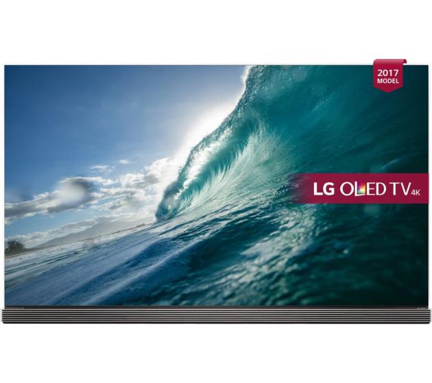 LG OLED77G7V 77" Smart 4K HDR OLED TV - Gold & Wine