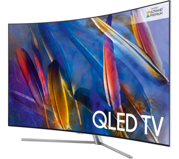 SAMSUNG QE75Q8CAMT 75" Smart 4K Ultra HD HDR Curved QLED TV