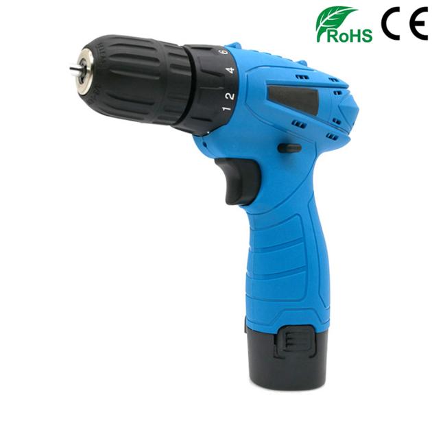 Rechargeable Lithium Multi-Functional Cordless 12V Hand Drill